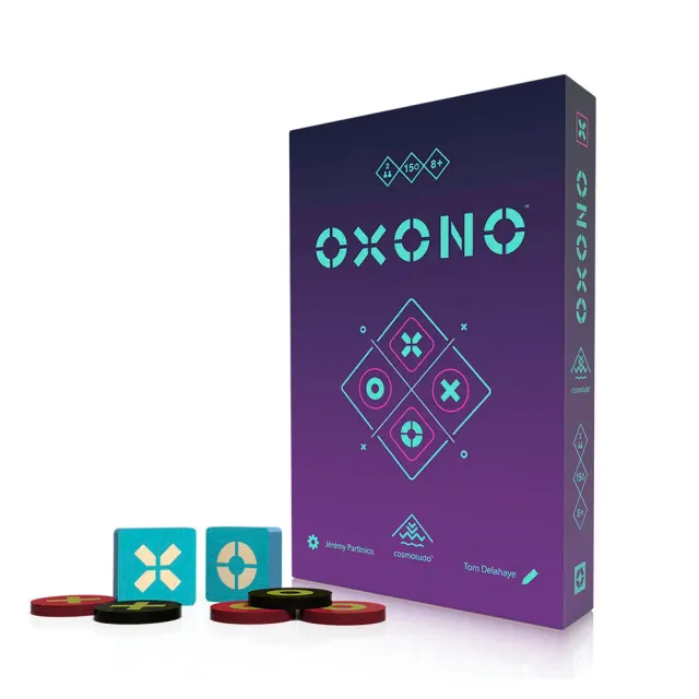 Cosmoludo Oxono Brettspiel Strategiespiel 2 Spieler