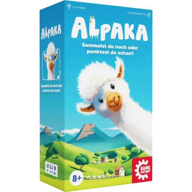 Game Factory Alpaka Fluffy Animals Deckbauspiel