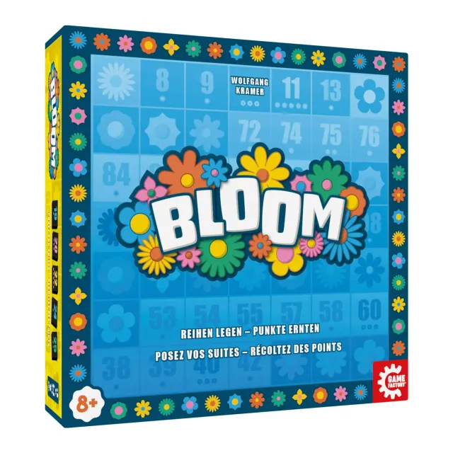 Game Factory Bloom Legespiel mit Holzsteinen