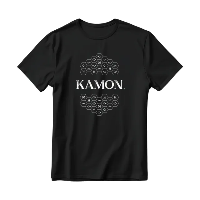 Cosmoludo Kamon T-Shirt weiß Baumwolle