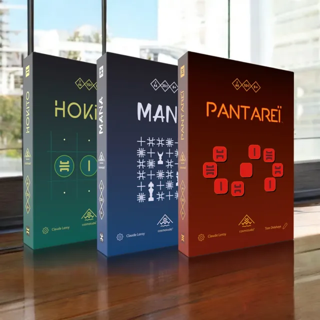 Cosmoludo Claude Leroy Spiele-Set 3er Hokito Mana Pantarei